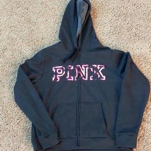 VS Pink Zip Hoodie